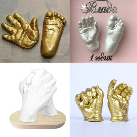 ✅Couple and Baby 3D Hand Casting Kit