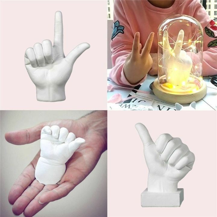 ✅Couple and Baby 3D Hand Casting Kit