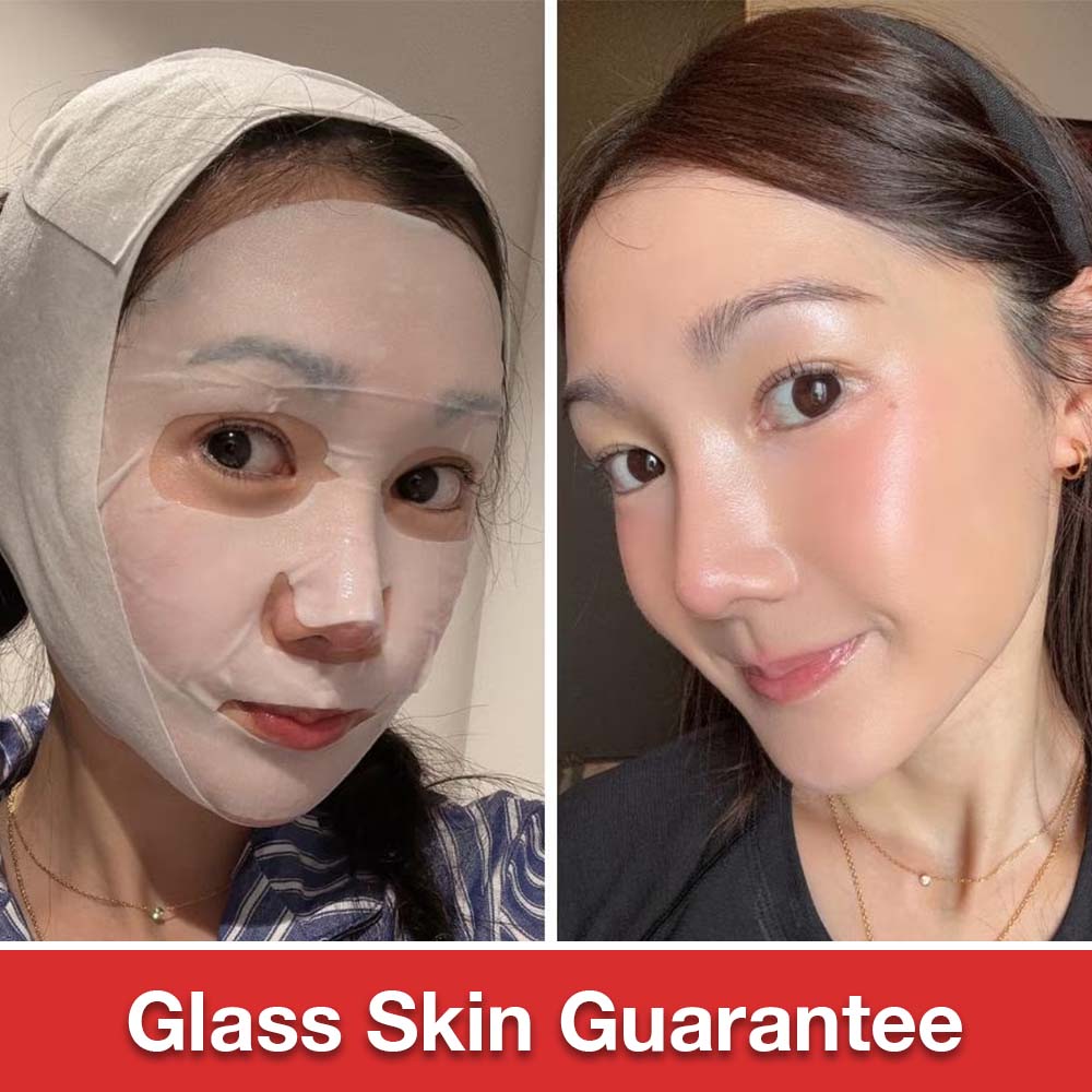 ✅5pcs Korean Glass Skin Collagen Face Mask