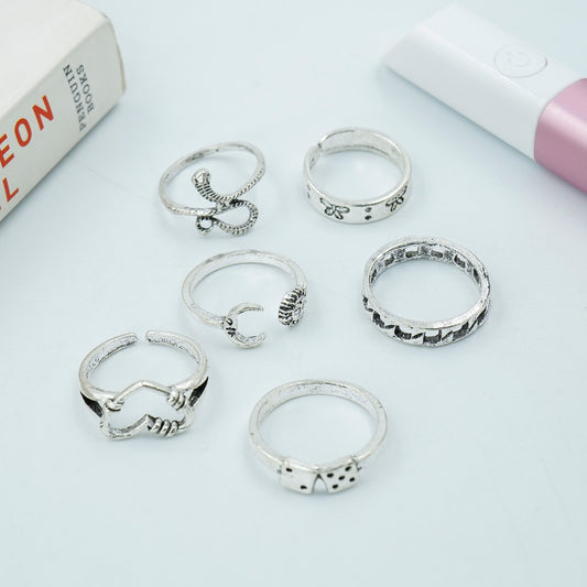 Trendy Set Ring For Fashionable Women(Code:R104)