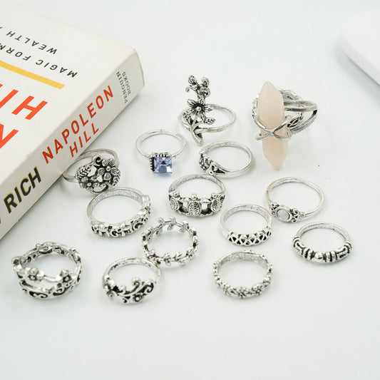 Trendy Set Ring For Fashionable Women(Code:R105)