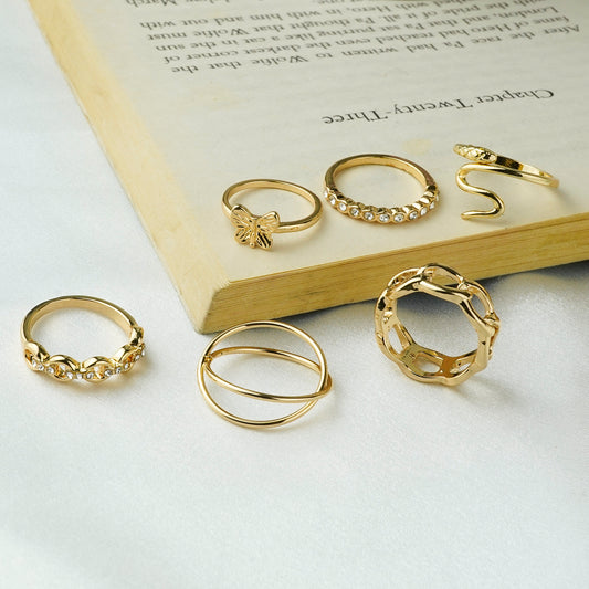 Trendy Set Ring For Fashionable Women(Code:R14)