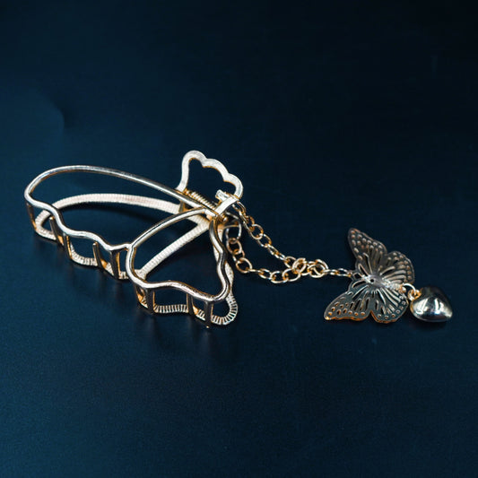 Stylish Butterfly Hair Clip For Women |  Golden Trendy |  Aurora