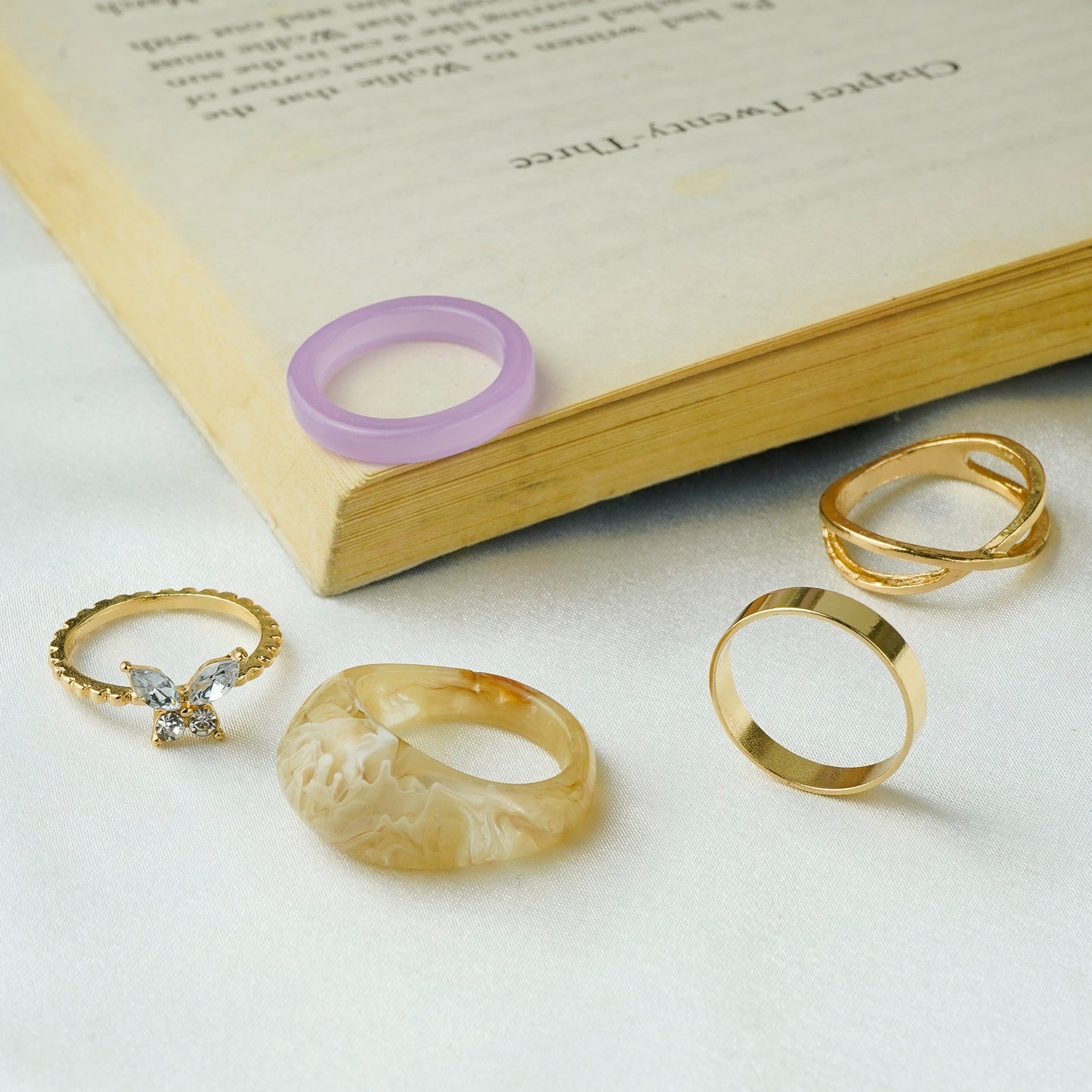 Trendy Set Ring For Fashionable Women(Code:R31)