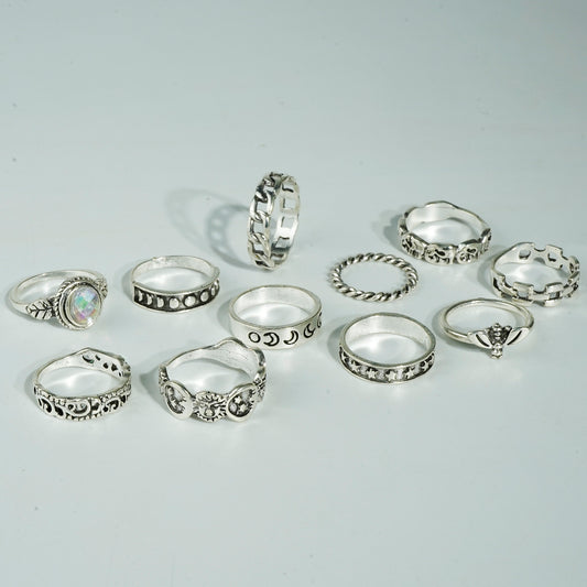Trendy Set Ring For Fashionable Women(Code:R38)