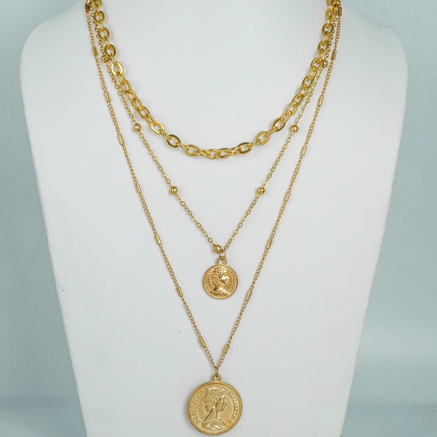 Trendy 3Layers Choker Necklace For Women(Code:N06)