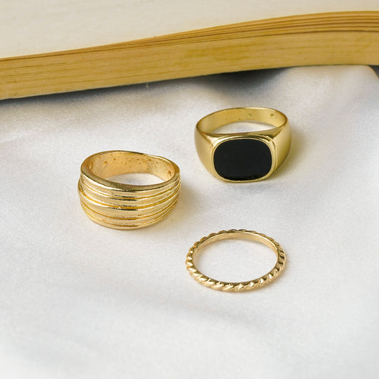 Trendy Set Ring For Fashionable Women(Code:R60)