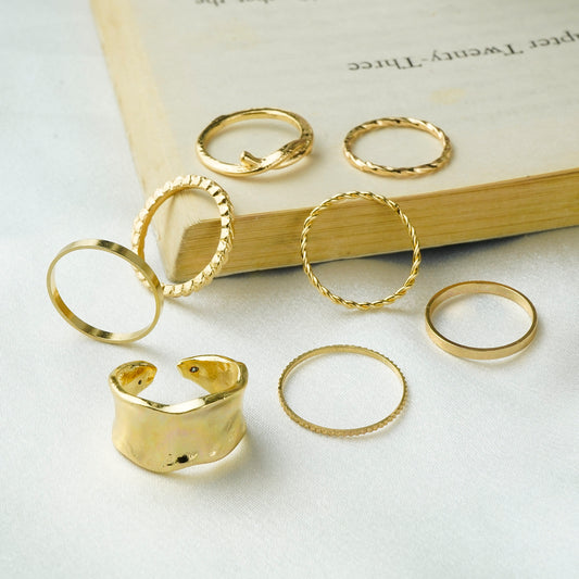 Trendy Set Ring For Fashionable Women(Code:R61)