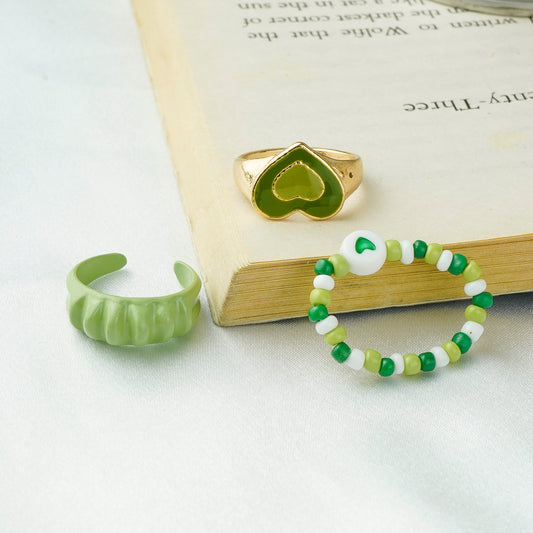 Trendy Set Ring For Fashionable Women(Code:R63)