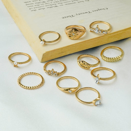 Trendy Set Ring For Fashionable Women(Code:R07)