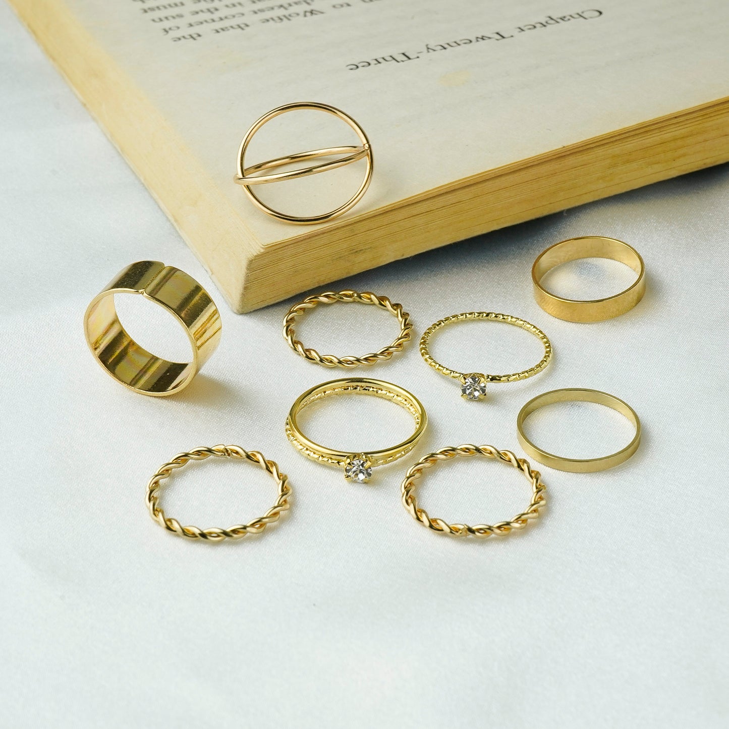 Trendy Set Ring For Fashionable Women(Code:R77)