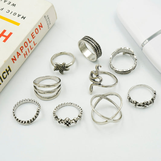 Trendy Set Ring For Fashionable Women(Code:R86)