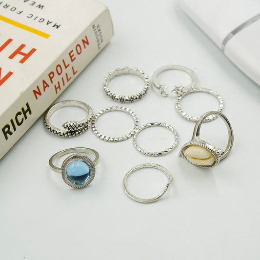 Trendy Set Ring For Fashionable Women(Code:R88)