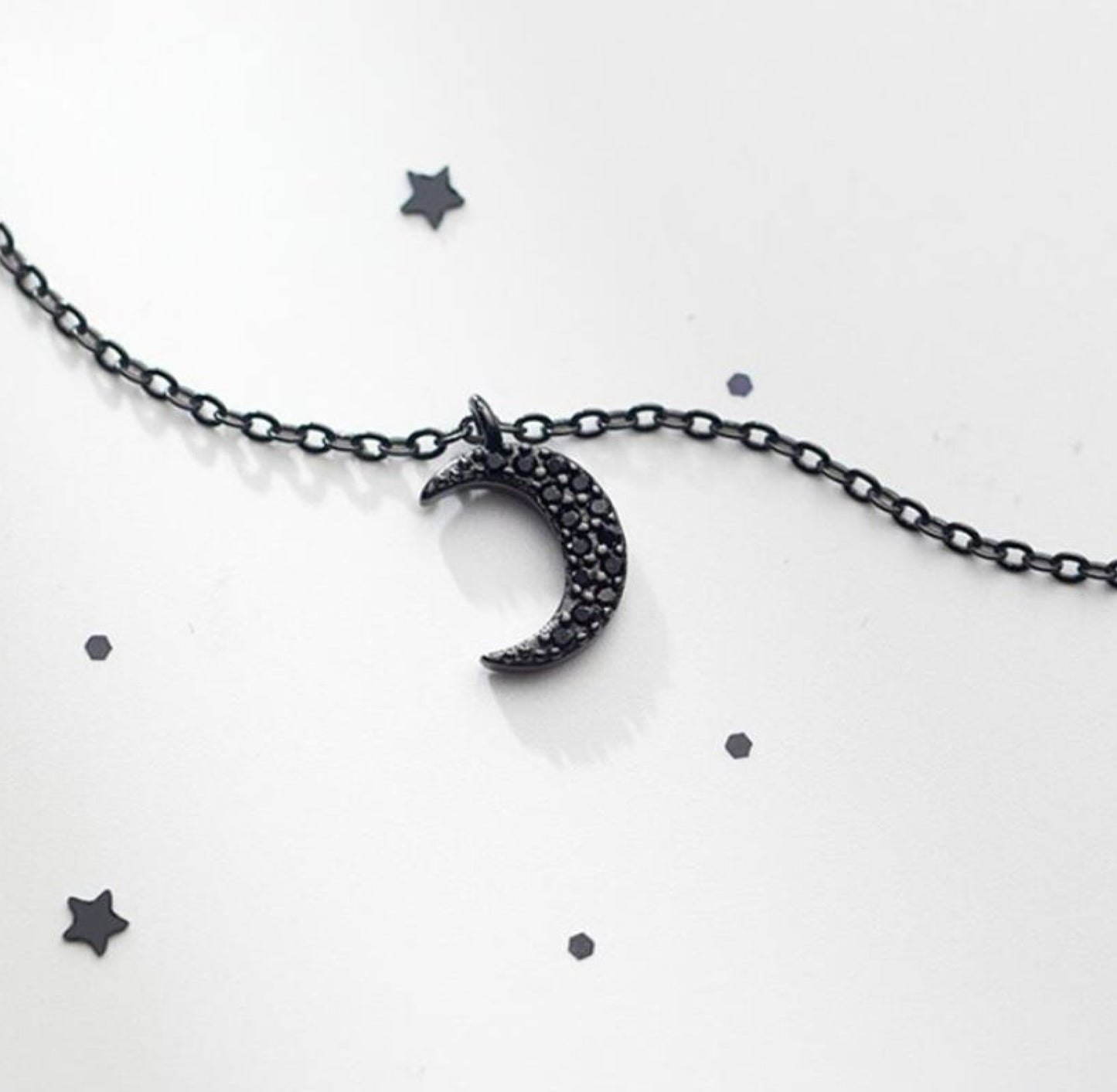 Black Moon Neckclace