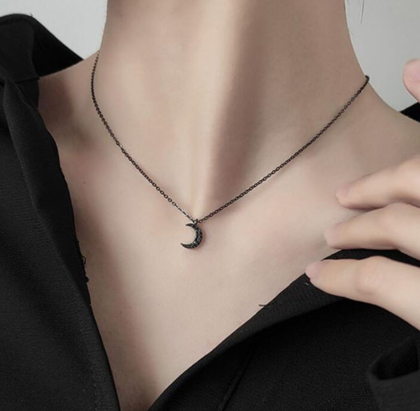 Black Moon Neckclace