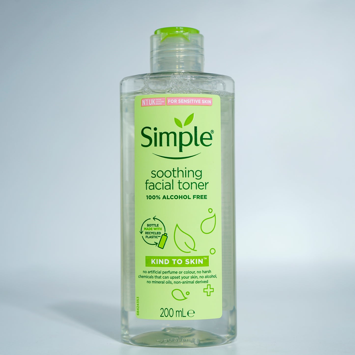 Simple Kind to Skin Facial Toner Soothing 200ml