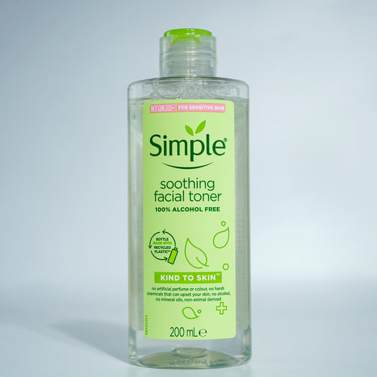 Simple Kind to Skin Facial Toner Soothing 200ml