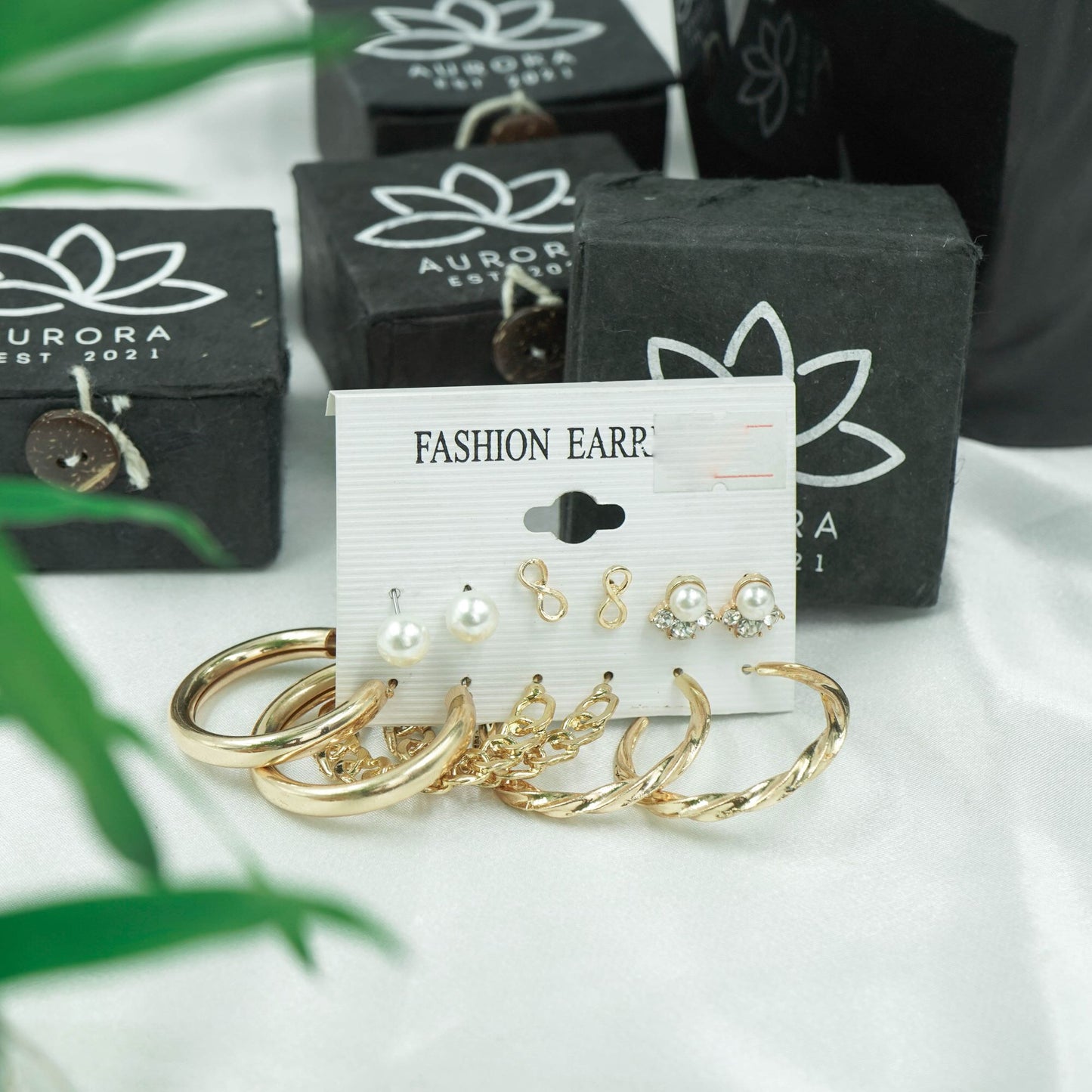 6 Pieces of Earrings For Women (Code: E02)