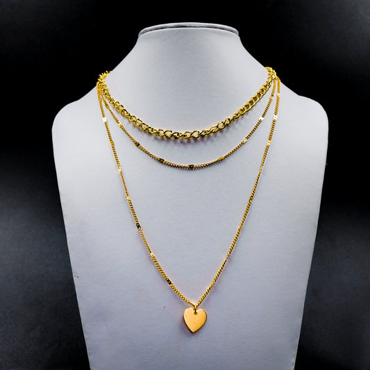 Trendy 3Layers Choker Necklace For Women(Code:N12)