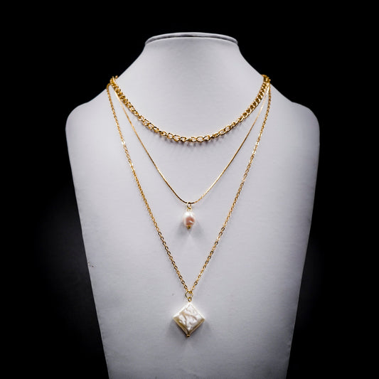 Trendy 3Layers Choker Necklace For Women(Code:N13)