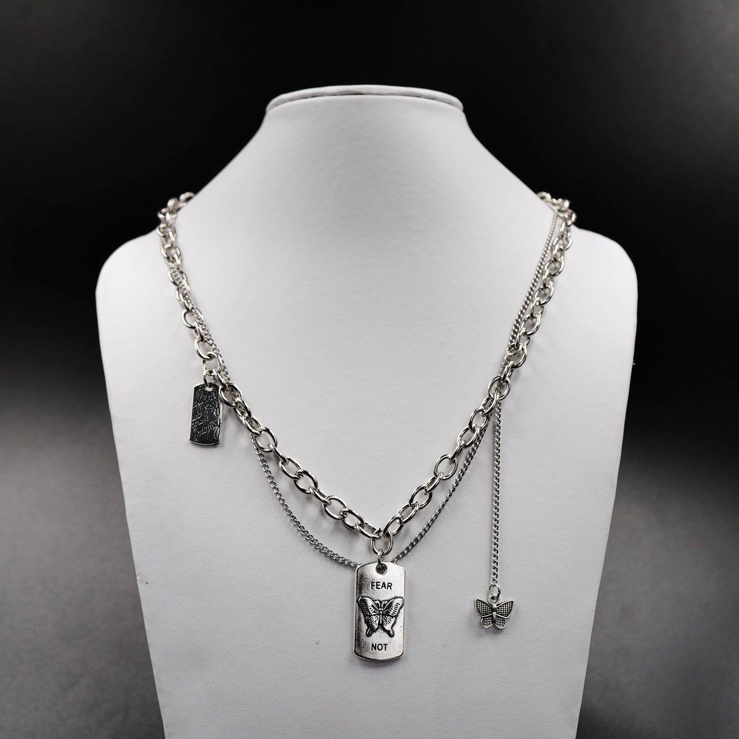 Trendy 2 layers Choker Necklace For Women(Code:N21)