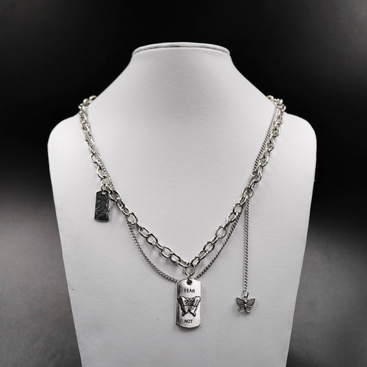 Trendy 2 layers Choker Necklace For Women(Code:N21)