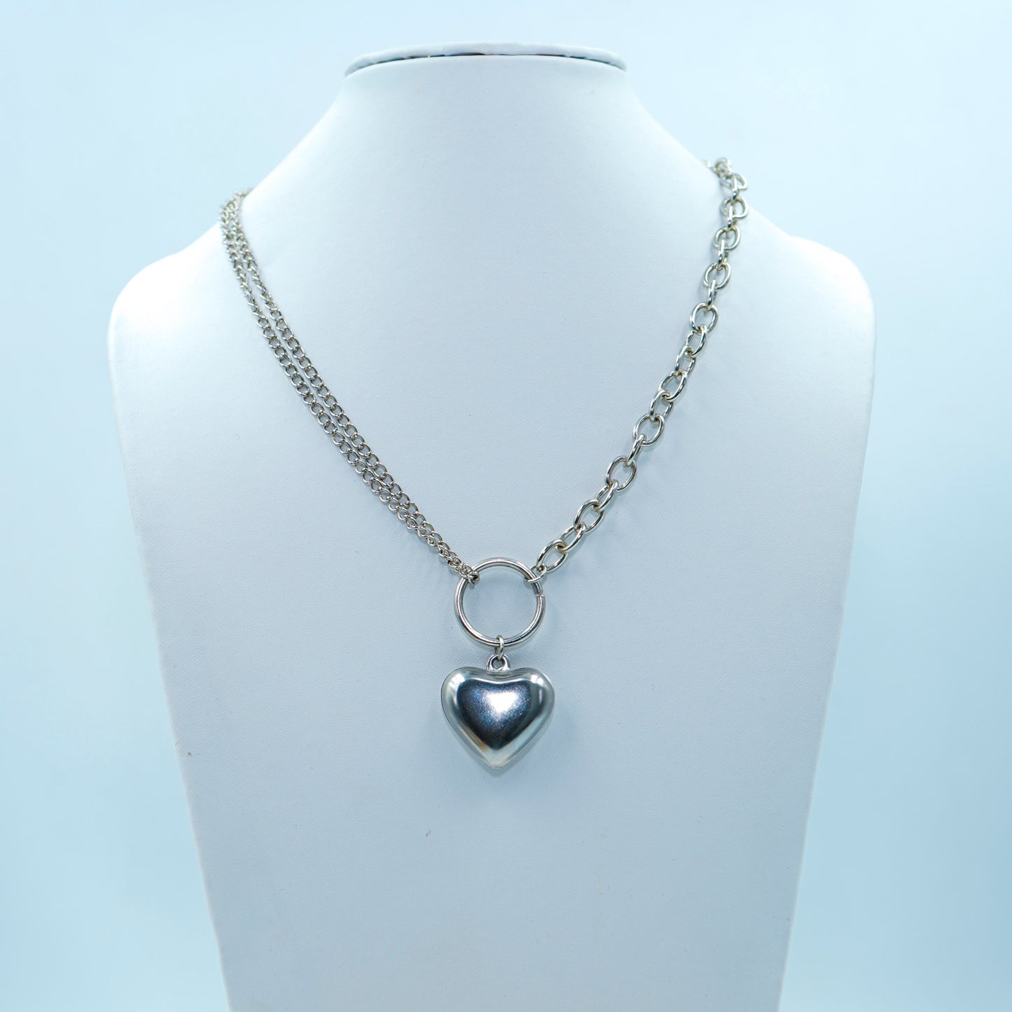 Trendy Sliver Choker Necklace For Women(Code:N04)