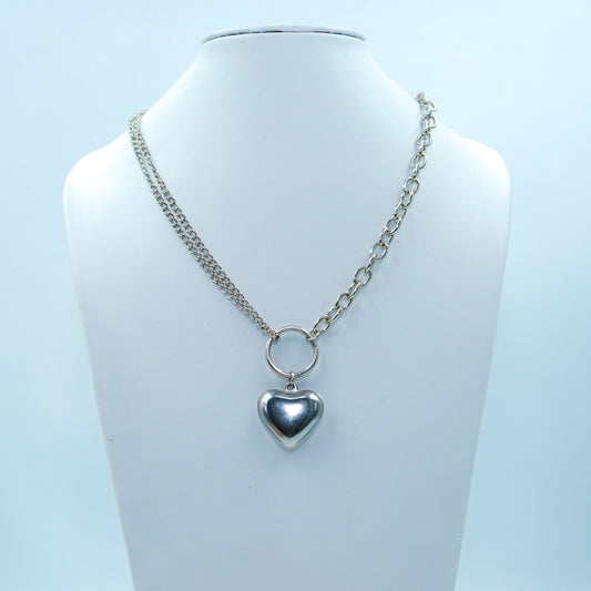 Trendy Sliver Choker Necklace For Women(Code:N04)