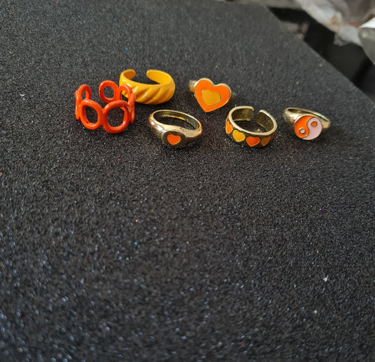 Retro Alloy Set Rings For Women(Code:R02)