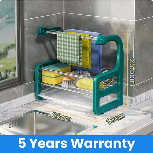 ✅Kitchen Organizer Rack( 5 Years Warranty)