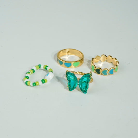 Trendy Set Ring For Fashionable Women(Code:R40)