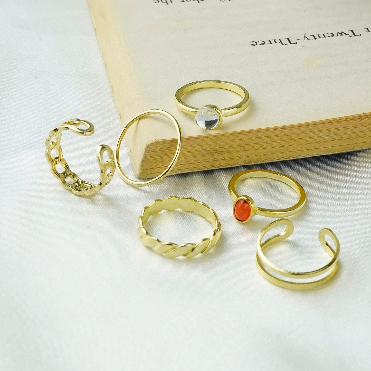 Trendy Set Ring For Fashionable Women(Code:R51)