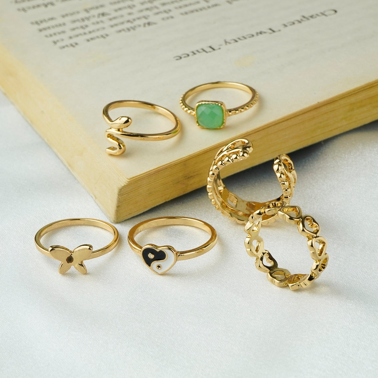 Trendy Set Ring For Fashionable Women(Code:R52)