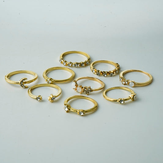 Trendy Set Ring For Fashionable Women(Code:R59)