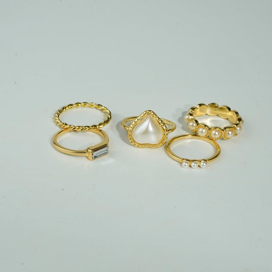 Trendy Set Ring For Fashionable Women(Code:R65)