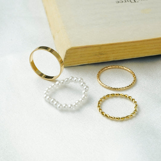Trendy Set Ring For Fashionable Women(Code:R66)