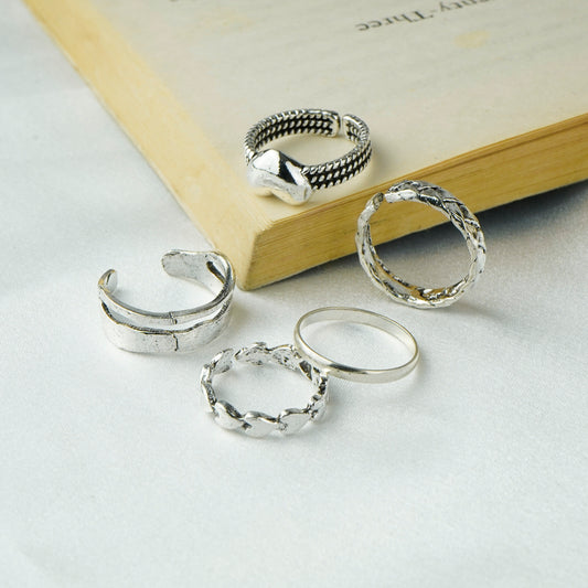 Trendy Set Ring For Fashionable Women(Code:R73)