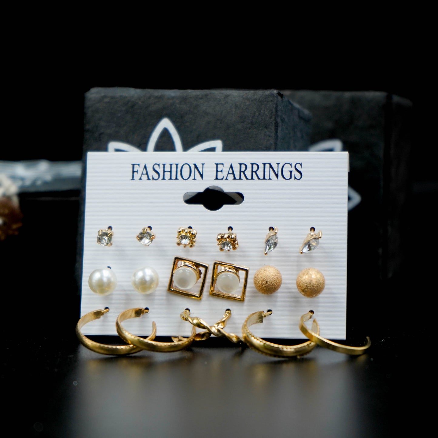 9piece Earrings For Women (Code:E158)