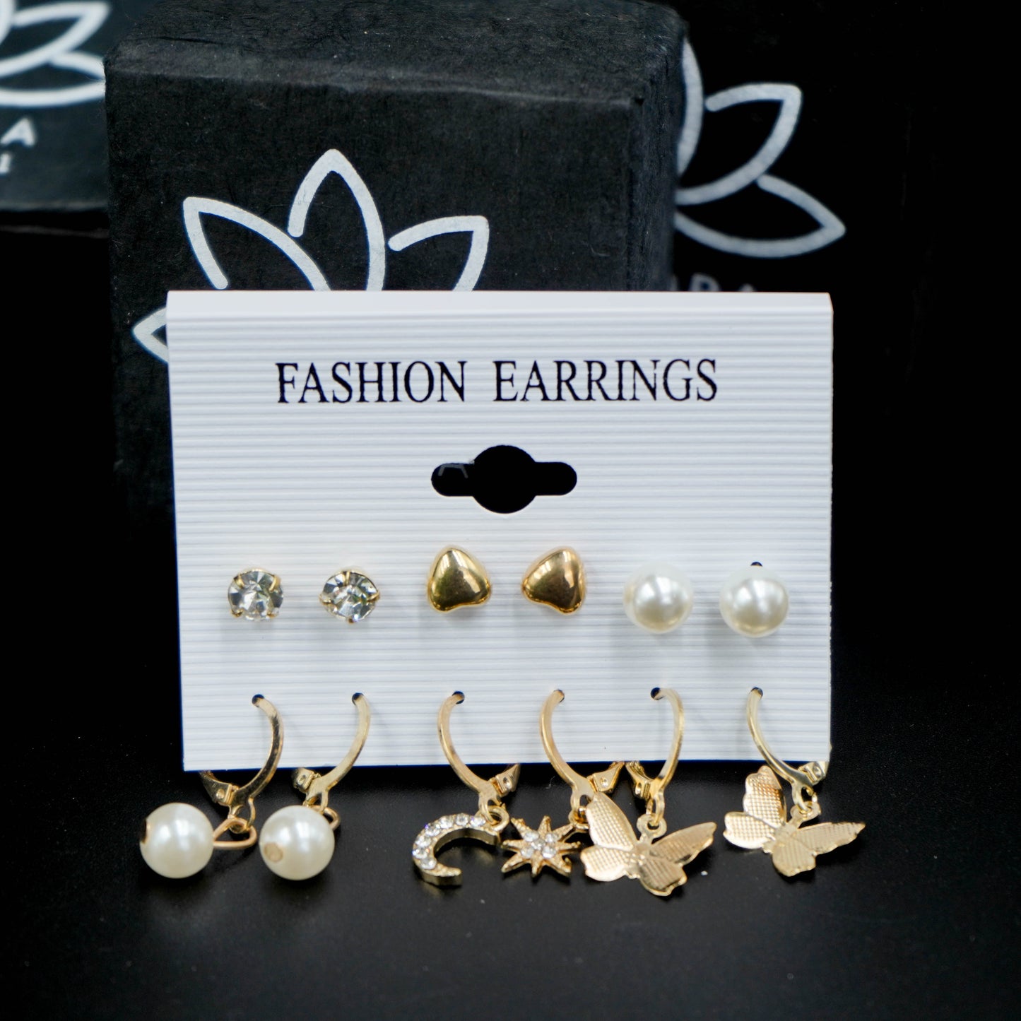 Pearl Design Earrings(Code:165)