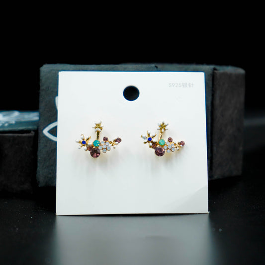 Flower Design Earrings For Women(Code:E167)