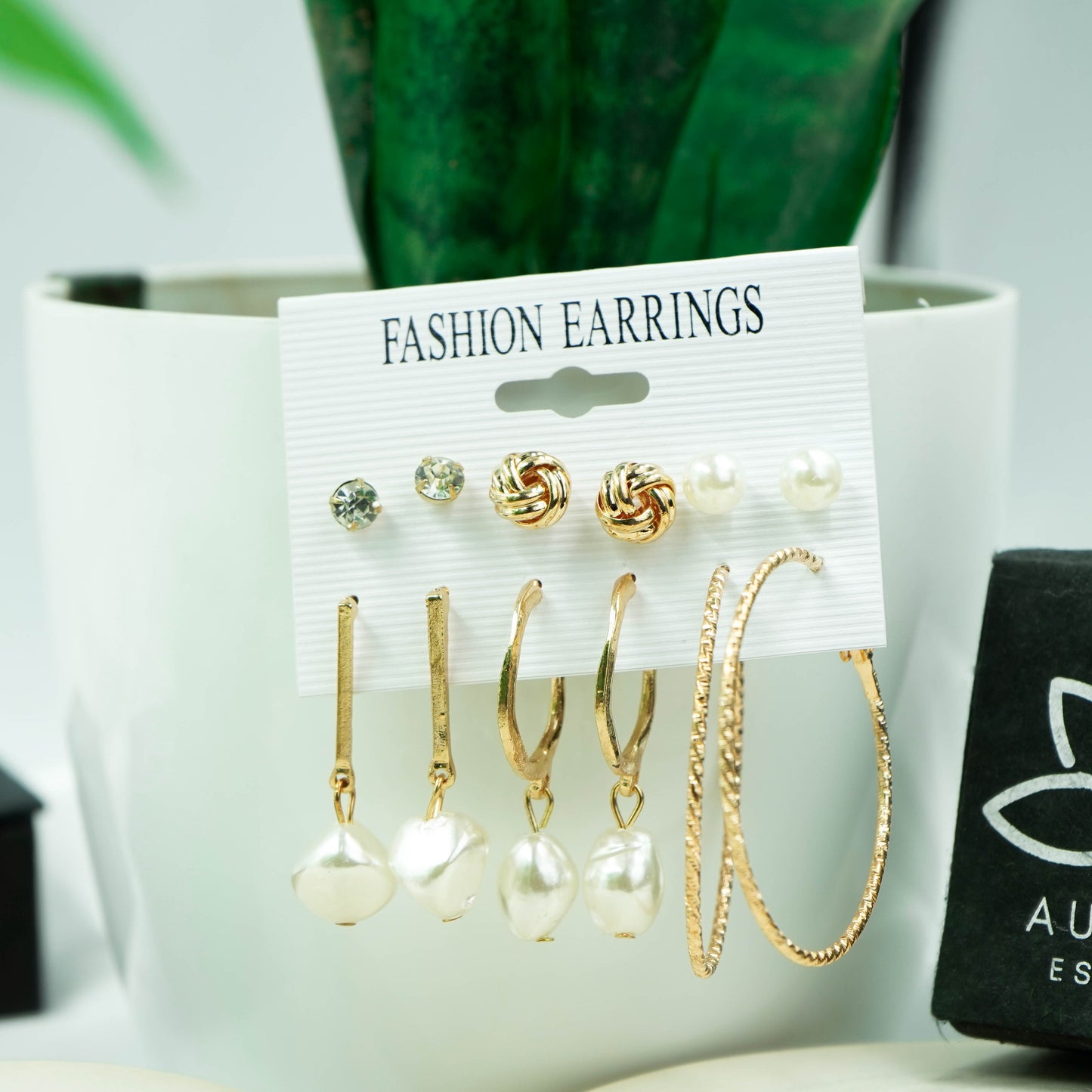 Viral Pearl Earrings For Women(Code:E65)