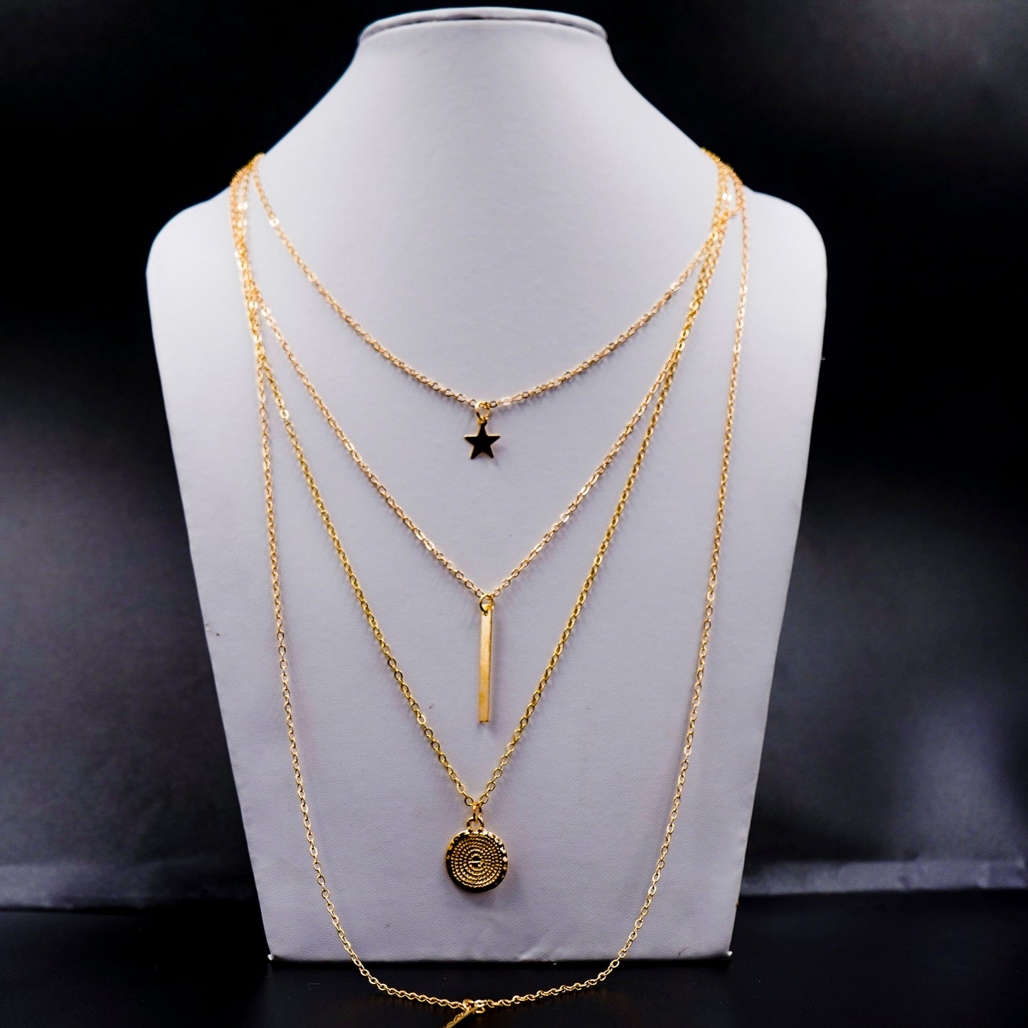 Trendy 4layers Necklace For Women(Code:N25)